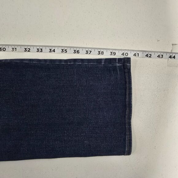 Express Modern Straight Super High Rise Ultra Hyper Jeans womens M 6/8/10 4061 - Picture 6 of 13